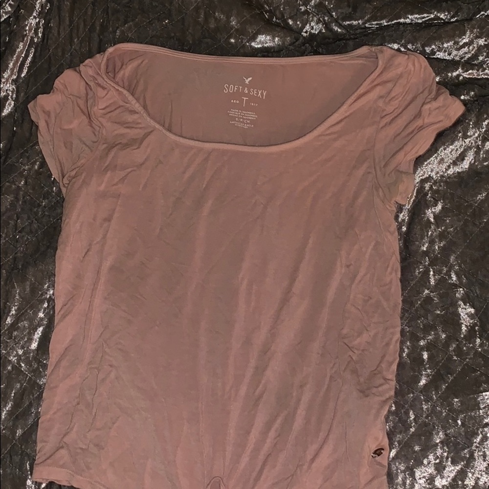 aerie soft and sexy shirt worn once